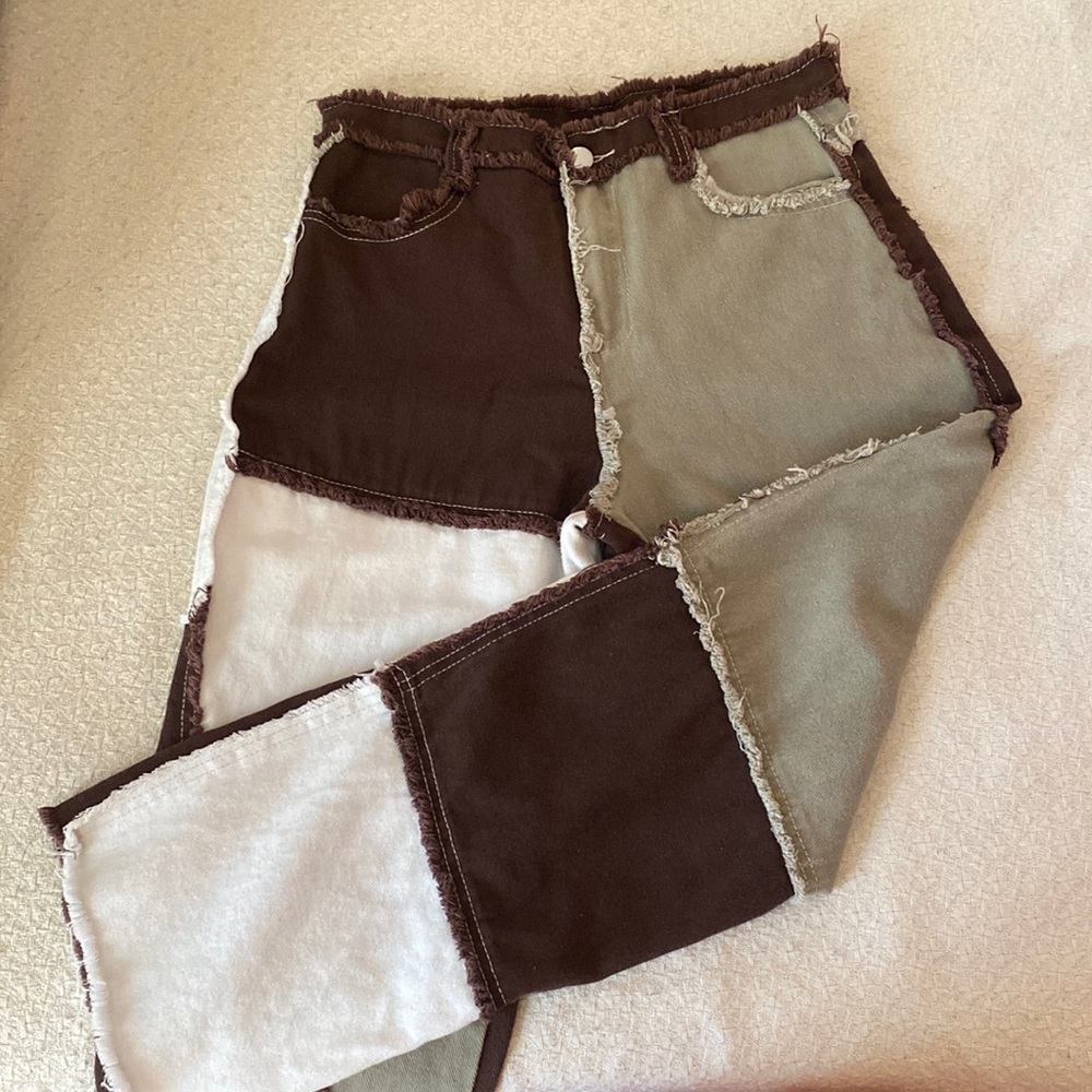 Patchwork Pants - image 1